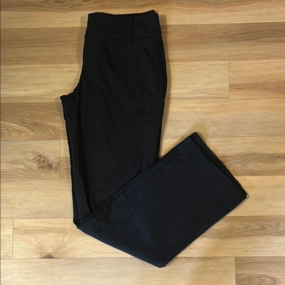 Daisy Fuentes Black Chinos Trouser Classic - Picture 1 of 3